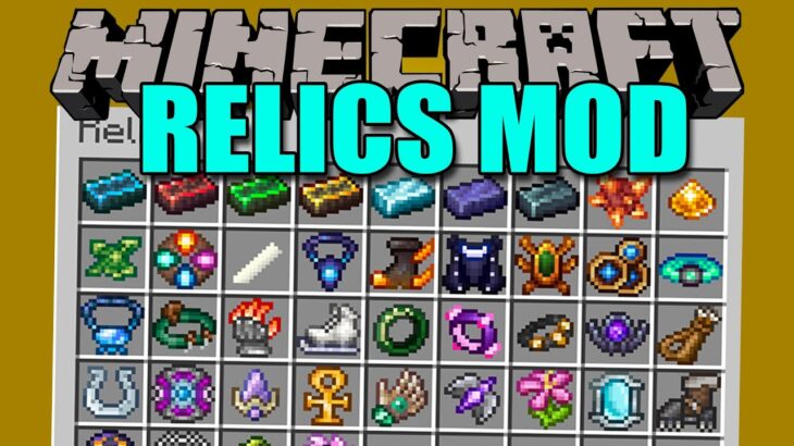 RELICS MOD – Nuevos Items con habilidades!!! – Minecraft mod 1.16.5 Review ESPAÑOL