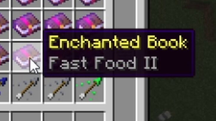 So I tried a custom enchantments mod in Minecraft…