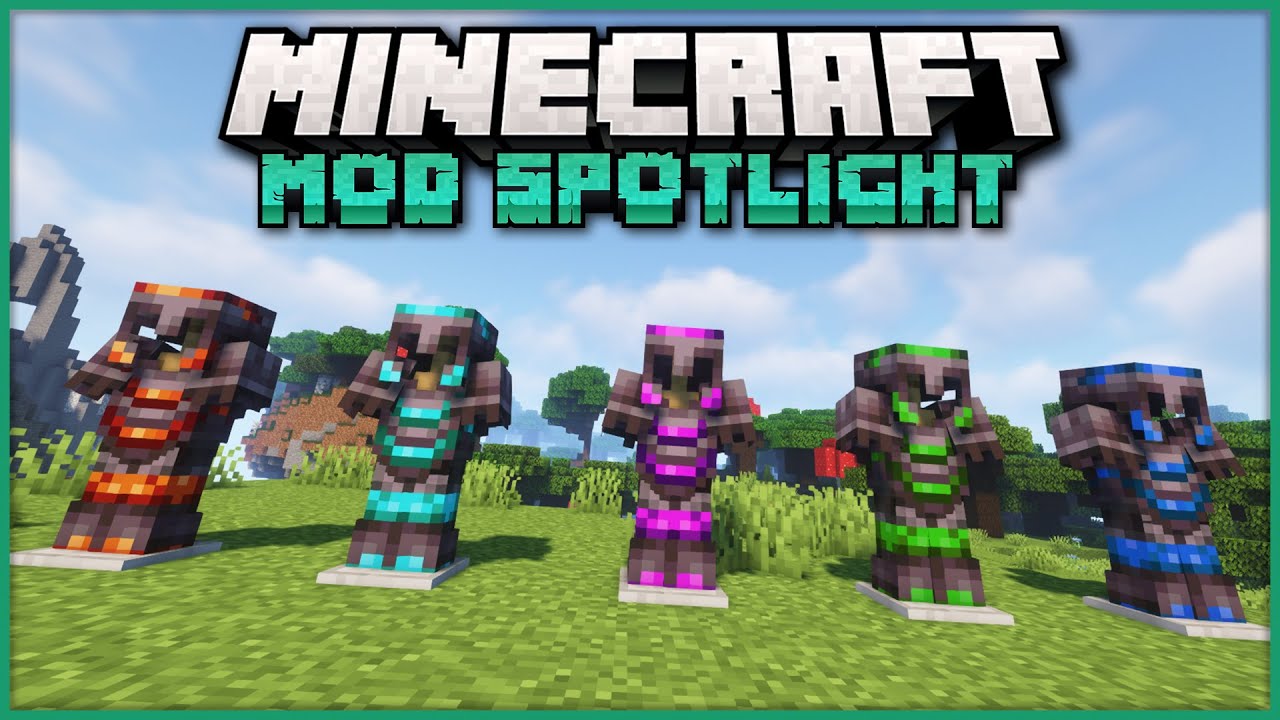 This Minecraft Mod Adds 10 New Sets Of Netherite Armor Upgraded Netherite Mod Showcase Minecraft Summary マイクラ動画