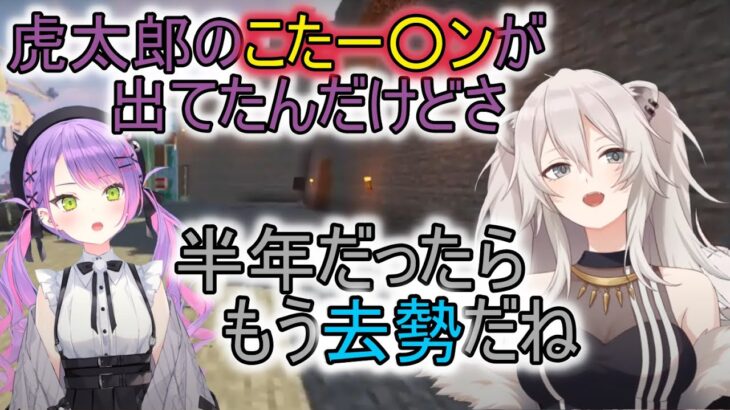 【ホロライブ】トワ様の愛猫の虎太郎について適切なアドバイスをするししろん【獅白ぼたん/常闇トワ/マイクラ/hololive/切り抜き/ホロライブ切り抜き】