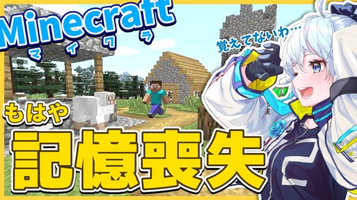 【マイクラ】久々すぎてめっちゃ雑魚そう私in🌈にじ鯖【雪城眞尋/にじさんじ】