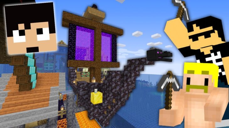カズさんワールドに巨大な船を建築します！【マイクラ】