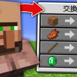 村人が最強すぎるアイテムを交換してくれるマインクラフト