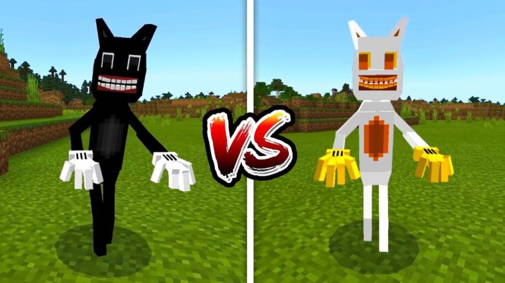 最強のカートゥーンキャット vs  進化系モンスター【マイクラ】