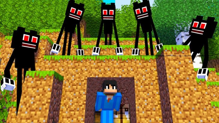 マイクラ 大量カートゥーンキャットと鬼ごっこ逃走中がヤバいwww マインクラフト まいくら Minecraft Summary マイクラ動画