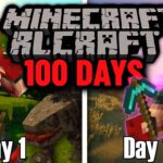 100 DAYS in RLCraft HARDEST Minecraft Mod! Here’s What Happened Ep 1