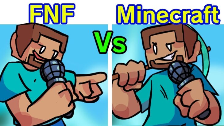 Friday Night Funkin' - VS Steve FULL Week (Minecraft ...