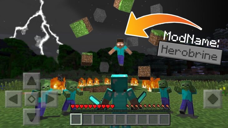 Herobrine Mod For Minecraft Pe