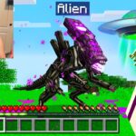 I Trolled Him With ALIEN Mod In Minecraft!