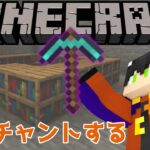 【マイクラ】エンチャントする【Live11】