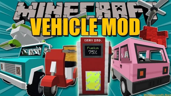 Minecraft 1.16.5/1.17 Vehicle Mod Showcase