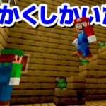 【ゲーム遊び】マリオとルイージのかくし階段の家 マインクラフト マイクラ【アナケナ】Minecraft
