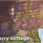 [Minecraft] Blueberry Cottage 🫐💙 | Incredible Cottagecore Building with the Minia Turia Mod!