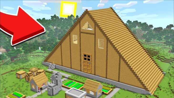 Minecraft DONT ENTER STRANGE SHAPED HOUSE IN THIS VILLAGE MOD! DANGEROUS CREATURES! Minecraft Mods