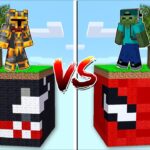 Minecraft EXTREME SPIDER-MAN VS VENOM ISLAND HOUSE MOD! DONT LET SUPERHERO TAKE OVER! Minecraft Mods