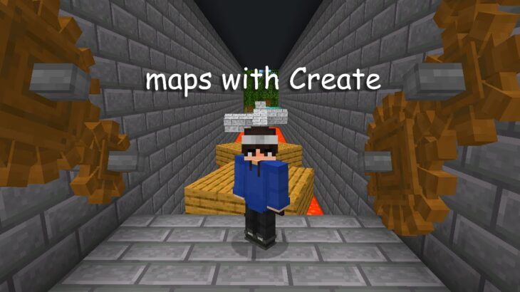 Minecraft Maps with the Create Mod are PAINFUL.