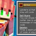 Minecraft Origins Mod: Monika (Custom Origin)