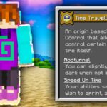 Minecraft Origins Mod: Time Traveller (Custom Origin)
