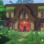 【マインクラフト】森の中に家を作る【Minecraft】How to Build a Forest House【マイクラ建築】
