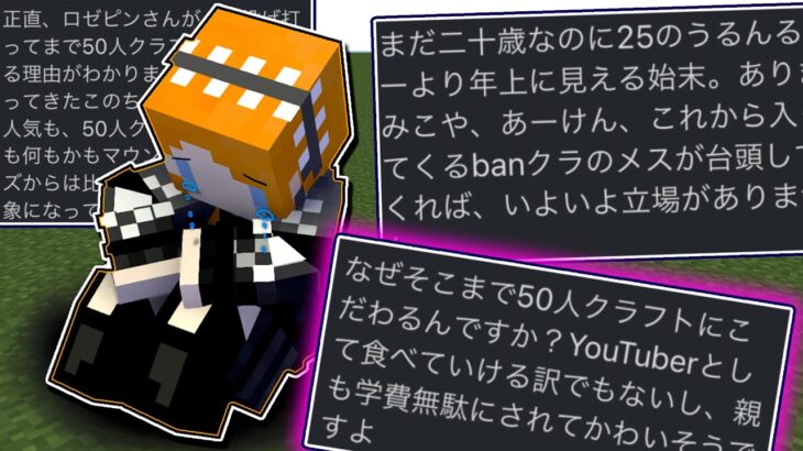 女要らん派のTwitterキッズから来たアンチDMの内容が残酷すぎた – マインクラフト【KUN】