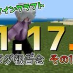 [統合版マイクラ]Ver1.17.2バグ報告会～その１～ 統合版マインクラフト Ver1.17.2