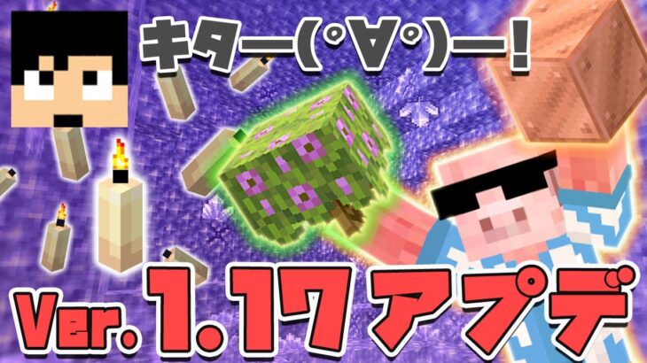【マイクラ】Ver1.17がキターーーーーーー！！！#64【MENクラ】【カズさんワールド2021】