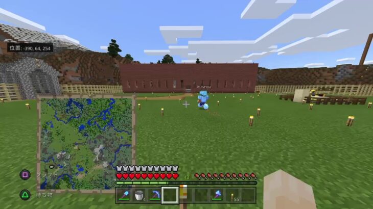 マインクラフト配信　　建築する？