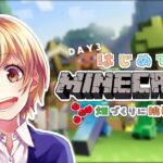 【マイクラ生放送】超初心者が自給自足めざして畑を作る！【ゲーム実況】