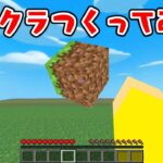 【自作マイクラ】バグってブロック回りだした…。