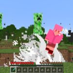 【マインクラフト😜】クリーパーが降る世界でダイヤチャレンジしたらまさかの結果に…【マイクラ実況】