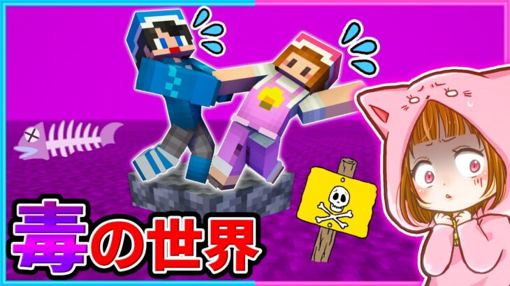 全て毒になった世界でサバイバル生活してみた結果 マイクラ まいくら Minecraft Summary マイクラ動画