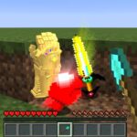 土からチートアイテムがドロップするマインクラフト【マイクラ】