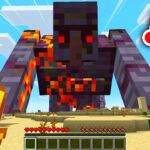 【マイクラ】最強のブラックストーンゴーレムを倒すサバイバルがヤバいwww【マインクラフト 】【1000MOD】