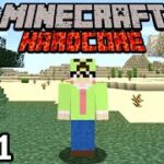 【マインクラフト】#1 ハードコアで100日間生き延びるクラフト　～1日目～5日目～【100days】【Minecraft】