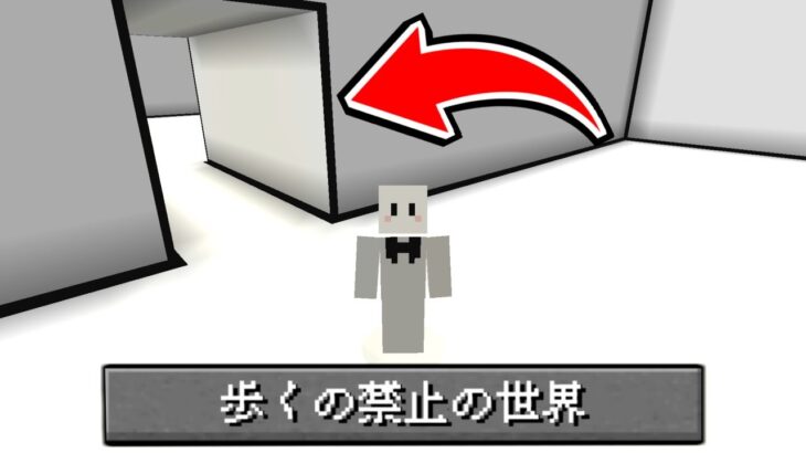 【マイクラ】1歩も歩けない世界からの脱出【マインクラフト】