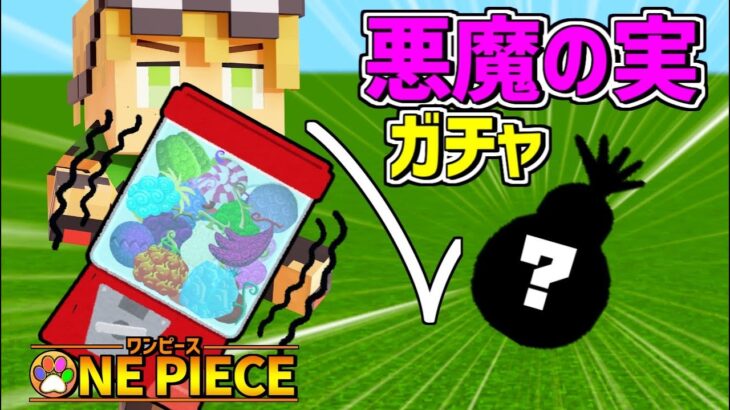 【マイクラ海賊王２】最強!?最弱!?どっちやねんｗ悪魔の実ガチャ結果はいったい…　＃21