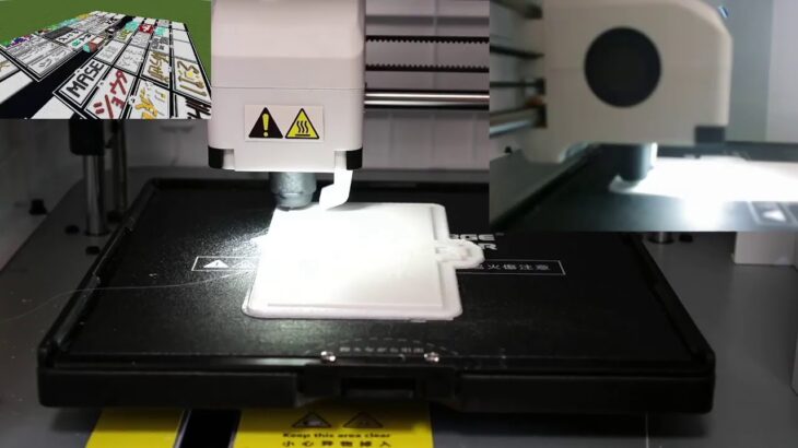 【作業用】マインクラフトで建築した作品を3Dプリンターで出力してるよ！【オンライン工場見学】