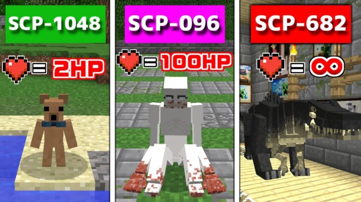 【マインクラフト】5分ごとにSCPに変身する世界なら「黄昏の森」余裕でクリアできるんじゃね？