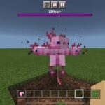Axolotl Wither MOD in Minecraft PE