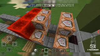 Driving a train in Minecraft (Minecraft PE Mod)