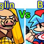 Friday Night Funkin’ – VS Piglin FULL WEEK (FNF Mod/Hard) (Minecraft Pigstep Song)