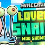 Lovely Snails: Minecraft Mob Mod Showcase (1.17.1 Mods | FABRIC) – New Snail Mob in Minecraft