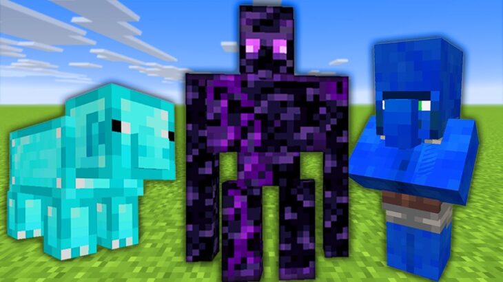 【マイクラ】不思議なチートMOBがいる世界でサバイバル！