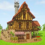 【マイクラ】MODを使って超リアルなお店を建築してみる！【マインクラフト】