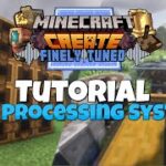 Minecraft Create Mod 0.3.2 Tutorial – Ore Processing System Ep 4