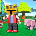 Minecraft DON’T ENTER THE LEGO WORLD WITH LEGO MOBS MOD / DANGEROUS HOUSE SURVIVAL !! Minecraft Mods