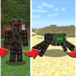 Minecraft EXTREME LIFE AS A SPIDER MOD / DANGEROUS CUSTOM TITAN SPIDER BOSS !! Minecraft Mods