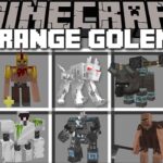 Minecraft EXTREME VILLAGE GUARDIAN GOLEMS MOD / DANGEROUS GOLEM MUTANTS !! Minecraft Mods