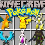 Minecraft POKEMON MOD! (New Legendaries, Shinies, Bosses, Mega Evolutions, Eggs)@Moose