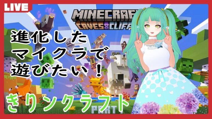 【Minecraft】きりンクラフト！整地＆家建てたい！　＃4